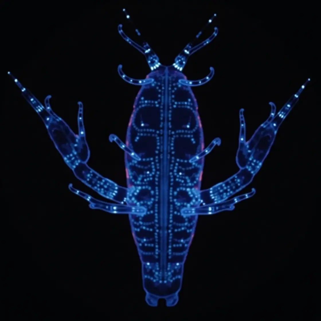Maristella Ostracods

These bioluminescent crustaceans, found in the Caribbean, are known for their species-specific luminescent courtship displays. Males produce unique light patterns to attract females, creating a mesmerizing underwater light show. 